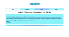 Desktop Screenshot of mehom.de