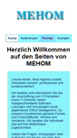 Mobile Screenshot of mehom.de