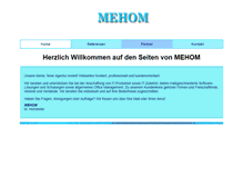 Tablet Screenshot of mehom.de